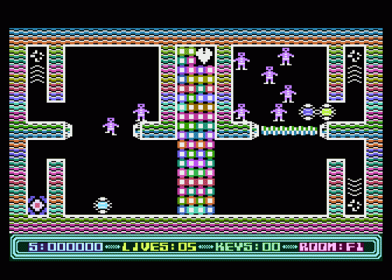 Berks Four Screenshot 6 (Atari 400/800/600XL/800XL/130XE)