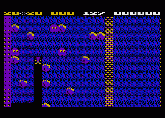 Crazy Dash 1 Screenshot 5 (Atari 400/800/600XL/800XL/130XE)