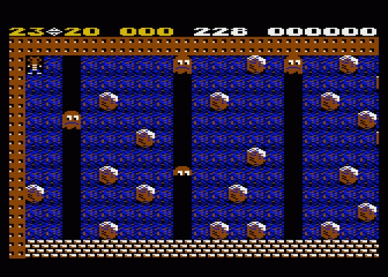 Crazy Dash 2 Screenshot 5 (Atari 400/800/600XL/800XL/130XE)