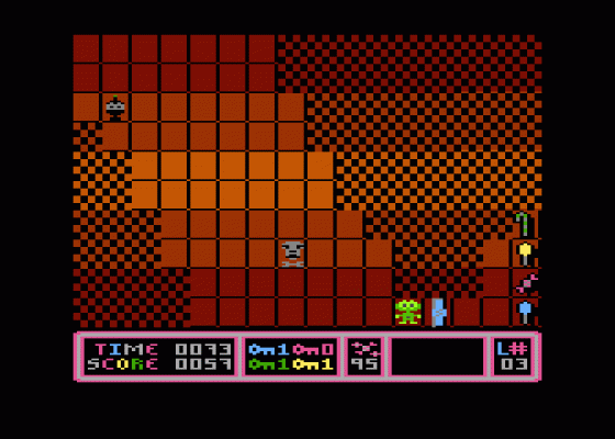 Dimo's Quest in ABBUC Land! Screenshot 5 (Atari 400/800/600XL/800XL/130XE)