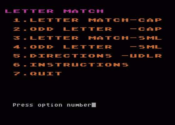 Fun in Learning Screenshot 5 (Atari 400/800/600XL/800XL/130XE)