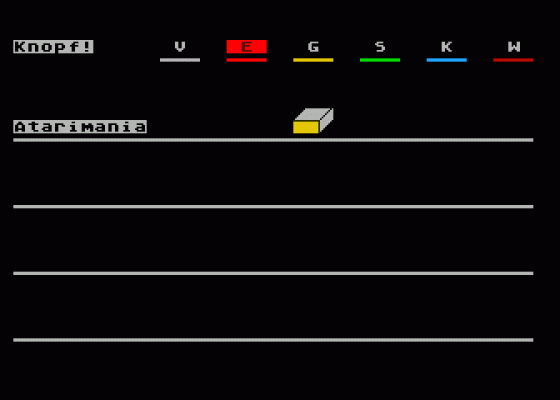 Quiwi Screenshot 5 (Atari 400/800/600XL/800XL/130XE)