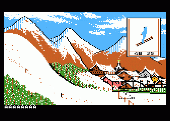 Circo Bianco Screenshot 6 (Atari 400/800/600XL/800XL/130XE)