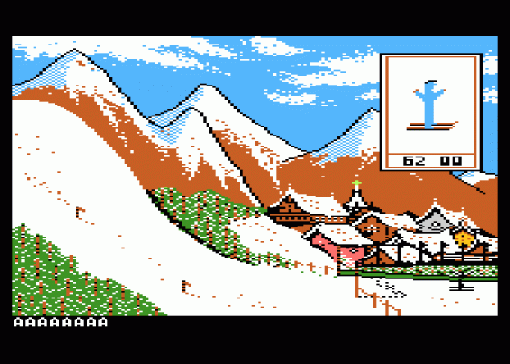 Circo Bianco Screenshot 7 (Atari 400/800/600XL/800XL/130XE)