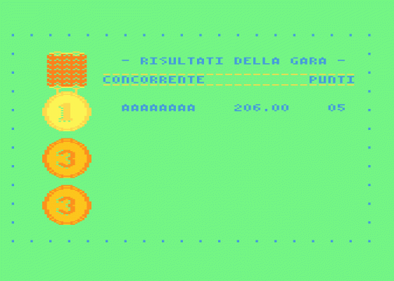 Circo Bianco Screenshot 9 (Atari 400/800/600XL/800XL/130XE)