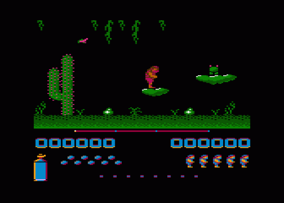 Misja/Fred Screenshot 7 (Atari 400/800/600XL/800XL/130XE)