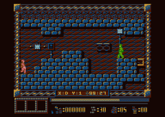 Spy Master Screenshot 5 (Atari 400/800/600XL/800XL/130XE)