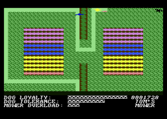 Hover Bovver Screenshot 8 (Atari 400)