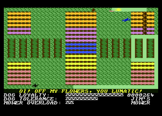 Hover Bovver Screenshot 9 (Atari 400)