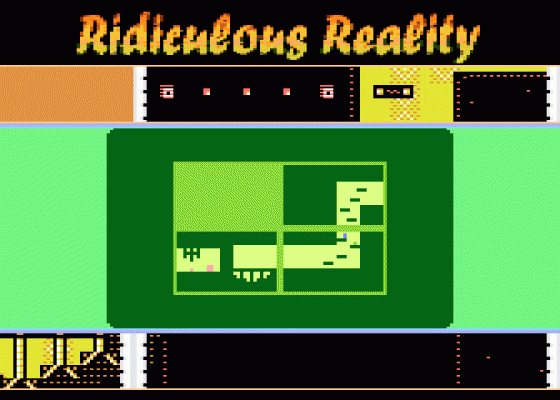 Ridiculous Reality Screenshot 5 (Atari 400/800/600XL/800XL/130XE)