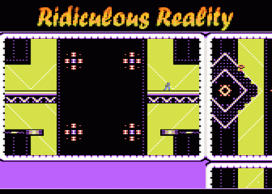 Ridiculous Reality Screenshot 7 (Atari 400/800/600XL/800XL/130XE)