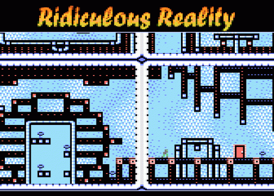 Ridiculous Reality Screenshot 8 (Atari 400/800/600XL/800XL/130XE)