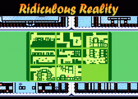 Ridiculous Reality Screenshot 9 (Atari 400/800/600XL/800XL/130XE)