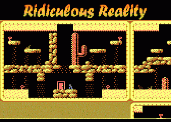 Ridiculous Reality Screenshot 11 (Atari 400/800/600XL/800XL/130XE)