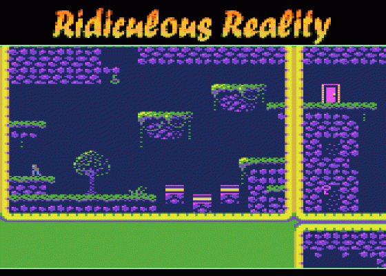 Ridiculous Reality Screenshot 14 (Atari 400/800/600XL/800XL/130XE)