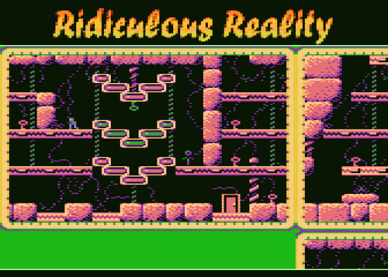 Ridiculous Reality Screenshot 15 (Atari 400/800/600XL/800XL/130XE)