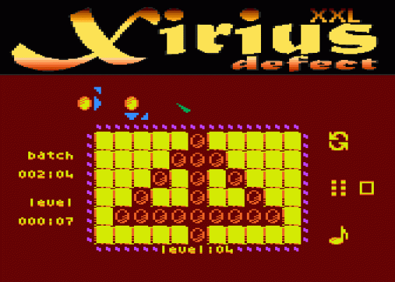 Xirius Defect XXL Screenshot 5 (Atari 400/800/600XL/800XL/130XE)