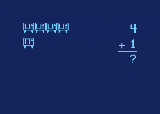 Counting Screenshot 5 (Atari 400/800/600XL/800XL/130XE)