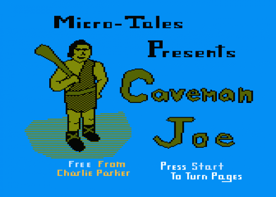 Micro-Tales - Caveman Joe
