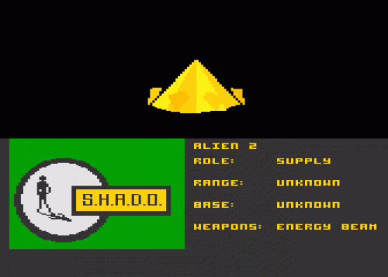 UFO Screenshot 5 (Atari 400/800/600XL/800XL/130XE)