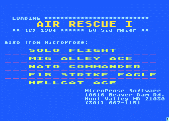 Top Gunner Collection Screenshot 6 (Atari 400/800/600XL/800XL/130XE)