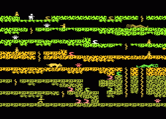 Floyd of the Jungle Screenshot 5 (Atari 400/800/600XL/800XL/130XE)