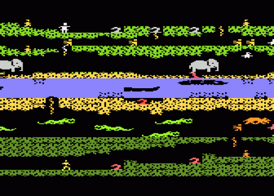 Floyd of the Jungle Screenshot 6 (Atari 400/800/600XL/800XL/130XE)