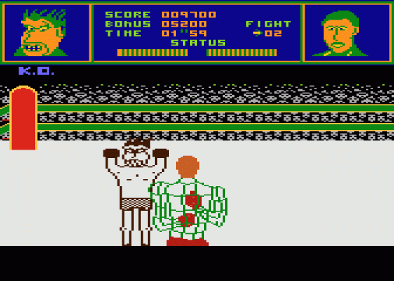Knockout Screenshot 6 (Atari 400/800/600XL/800XL/130XE)