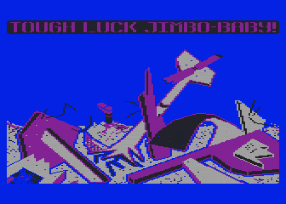Infiltrator Screenshot 5 (Atari 400/800/600XL/800XL/130XE)