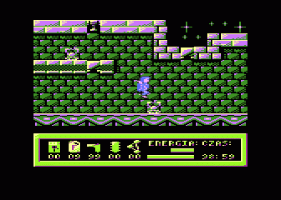 Around The Planet Screenshot 5 (Atari 400/800/600XL/800XL/130XE)