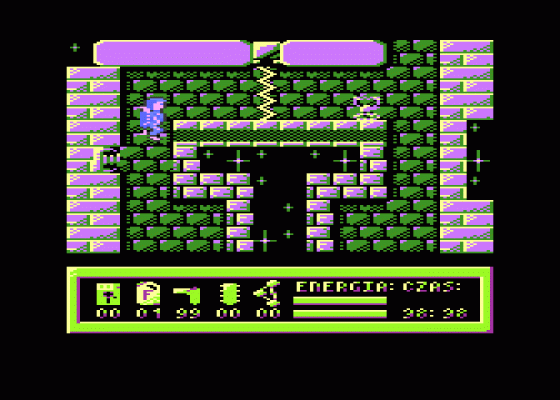 Around The Planet Screenshot 6 (Atari 400/800/600XL/800XL/130XE)