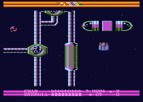 Dark Abyss Screenshot 6 (Atari 400/800/600XL/800XL/130XE)