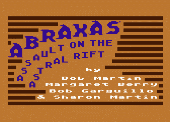 Abraxas Adventure #1: Assault on the Astral Rift