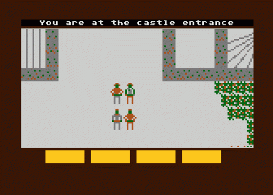 Abraxas Adventure #1: Assault on the Astral Rift Screenshot 7 (Atari 400/800/600XL/800XL/130XE)