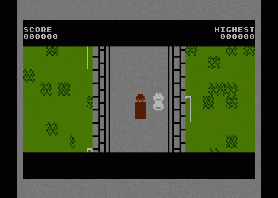 Hot Rod Raider Screenshot 5 (Atari 400/800/600XL/800XL/130XE)