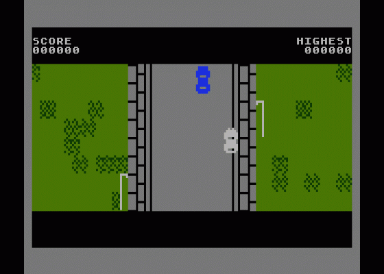 Hot Rod Raider Screenshot 6 (Atari 400/800/600XL/800XL/130XE)