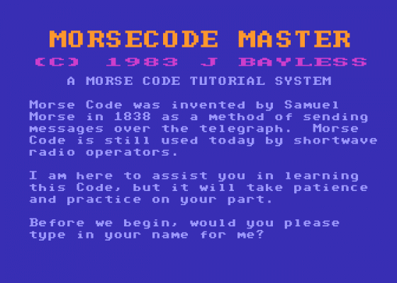 Morsecode Master