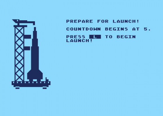 Space Mission Problem Solving Screenshot 7 (Atari 400/800/600XL/800XL/130XE)