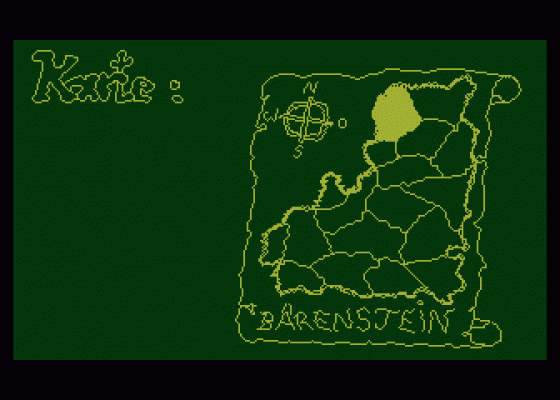 Graf Von Bärenstein Screenshot 5 (Atari 400/800/600XL/800XL/130XE)