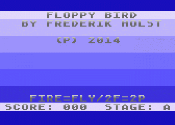 1K ATASCII Blaster/Floppy Bird