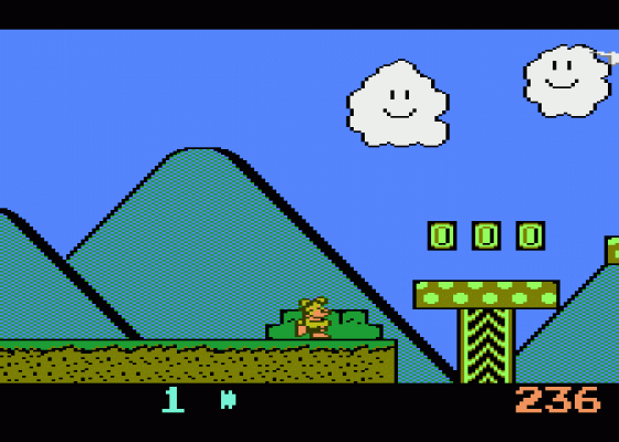 Runner Bear Screenshot 5 (Atari 400/800/600XL/800XL/130XE)