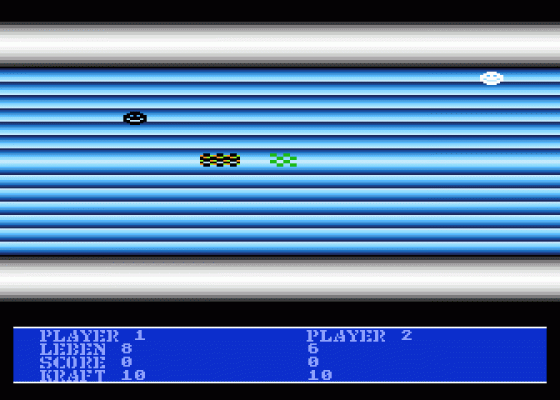 Mad Marbles Screenshot 1 (Atari 400/800/600XL/800XL/130XE)