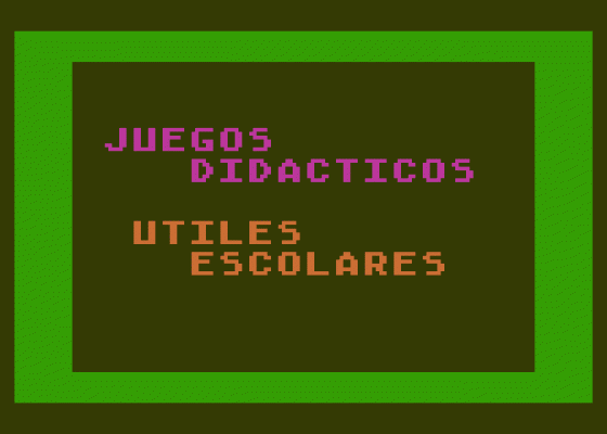 Juegos Didácticos: Útiles Escolares