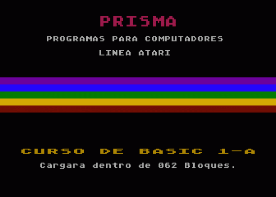 Línea Educacional: Curso Atari BASIC