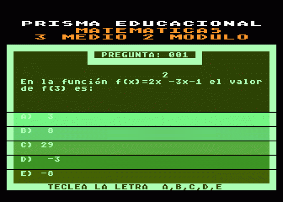 Matematicas: 3° Medio: Modulo 2