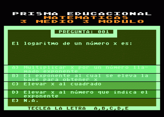 Matematicas: 3° Medio: Modulo 3