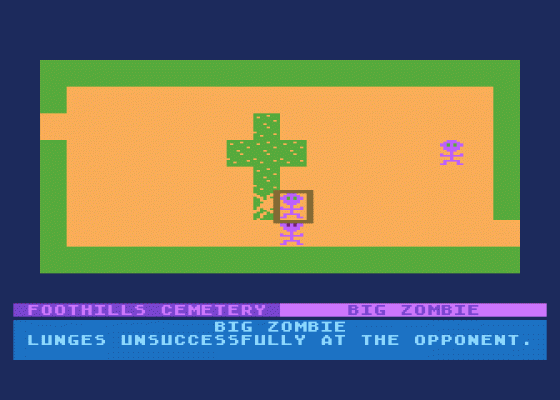 Ali Baba and the Forty Thieves Screenshot 5 (Atari 400/800/600XL/800XL/130XE)