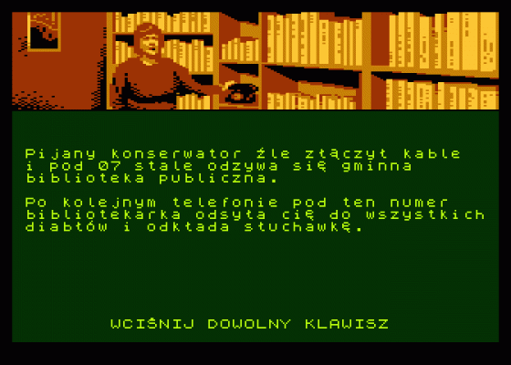 07 Zglos Sie Screenshot 7 (Atari 400/800/600XL/800XL/130XE)