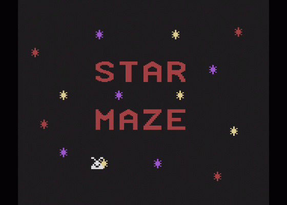 Mathematics Action Games - Star Maze