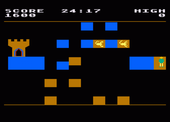 Castles and Keys Screenshot 7 (Atari 400/800/600XL/800XL/130XE)